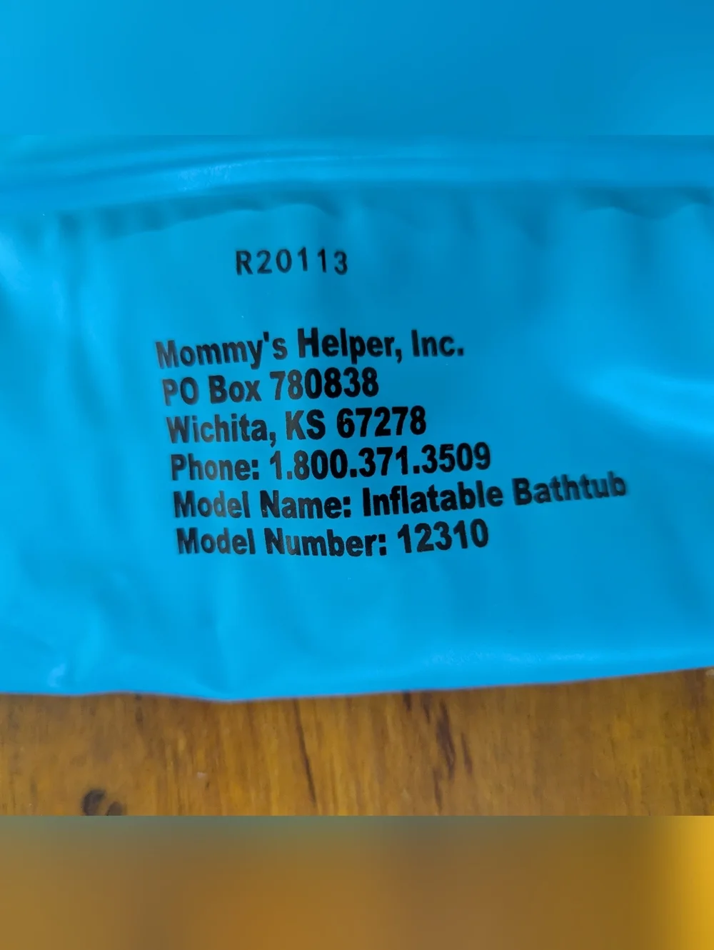 EUC Mommy's Helper Inflatable Baby Bathtub